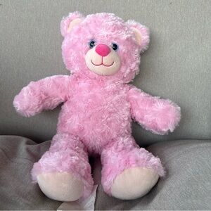 2014 Blue Eyed Build a Bear Pink Teddy BAB